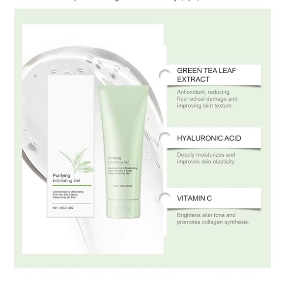 Purifying Exfoliating Gel - 60g/ 2.12oz. New in box! Expires 16/10/2027. - Picture 8 of 11